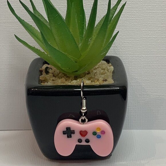 X Box Earrings, Gaming Earrings, Novelty Earrings, Gift Idea, Silly Earrings - Picture 4 of 4